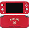 University of Maryland Collegiate Text Red Nintendo Switch Lite Skin